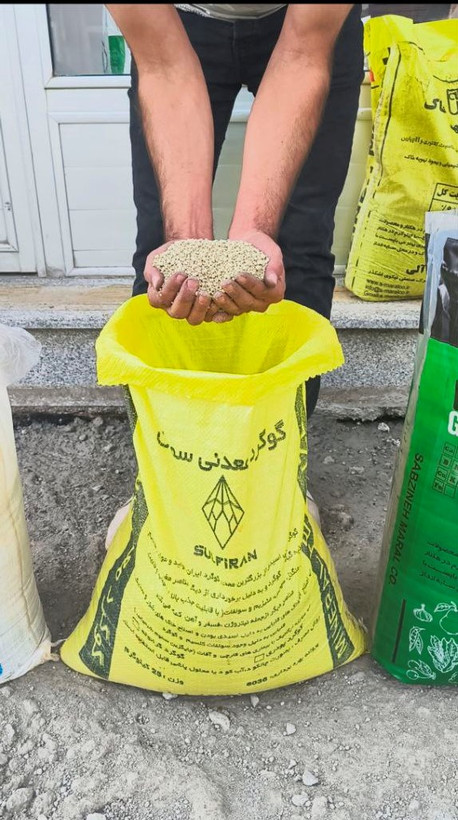 گوگرد معدنی 80% عنصری
